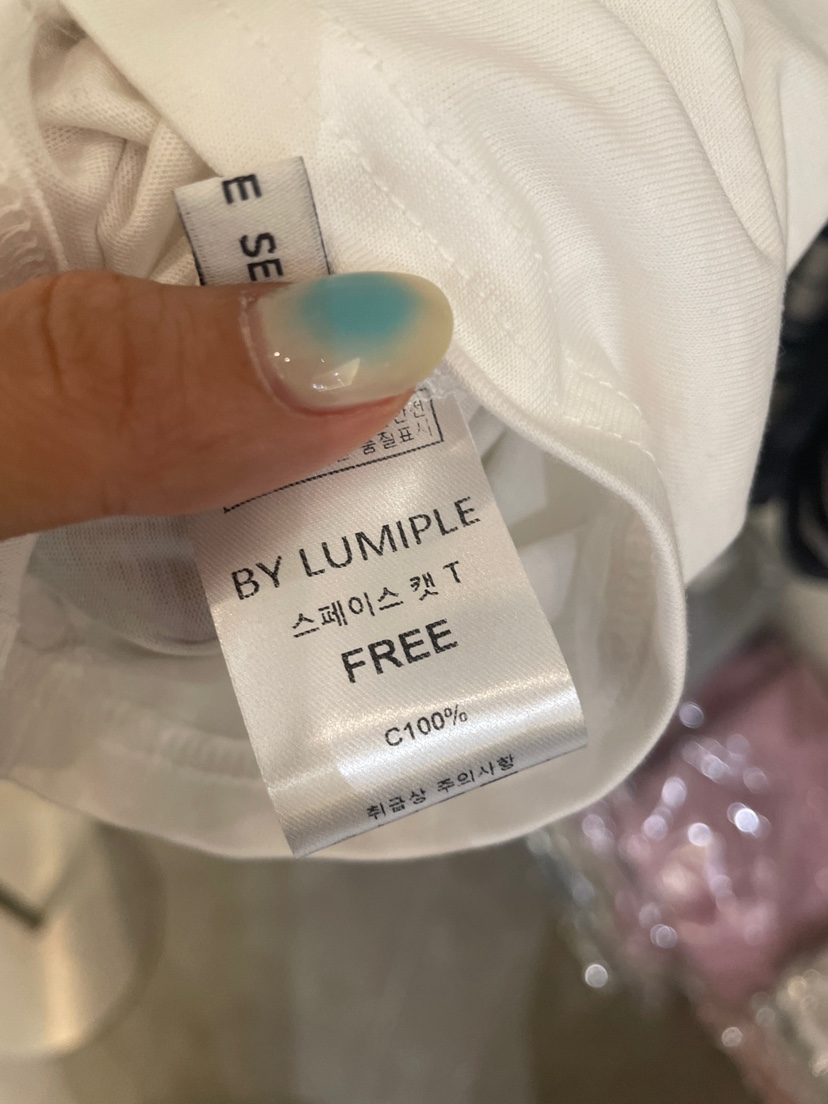 LUMIPLE韓國㊣直郵東大門代購女裝新品時尚人氣休閑熱賣T恤LUMIPLET恤