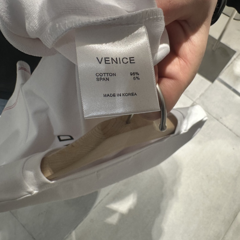 VENICE直郵韓國代購㊣女裝新款推薦人氣休閑熱賣25春夏時尚T恤VENICET恤