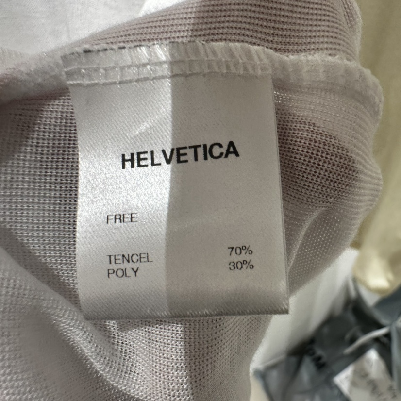 HELVETICA直郵韓國代購㊣女裝新品熱賣推薦休閑時尚25春夏T恤HELVETICAT恤