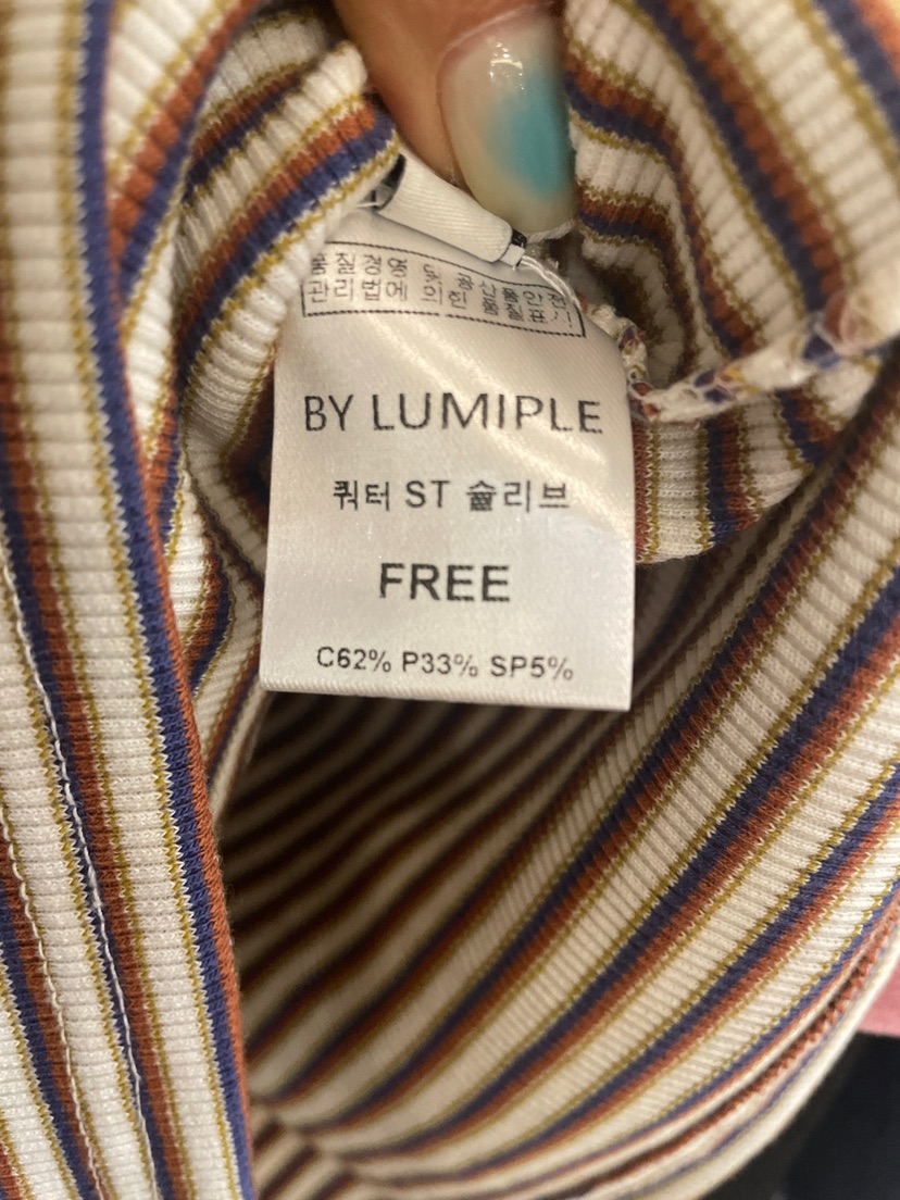 LUMIPLE韓國直郵㊣女裝新款熱賣推薦時尚人氣25春夏休閑T恤LUMIPLET恤
