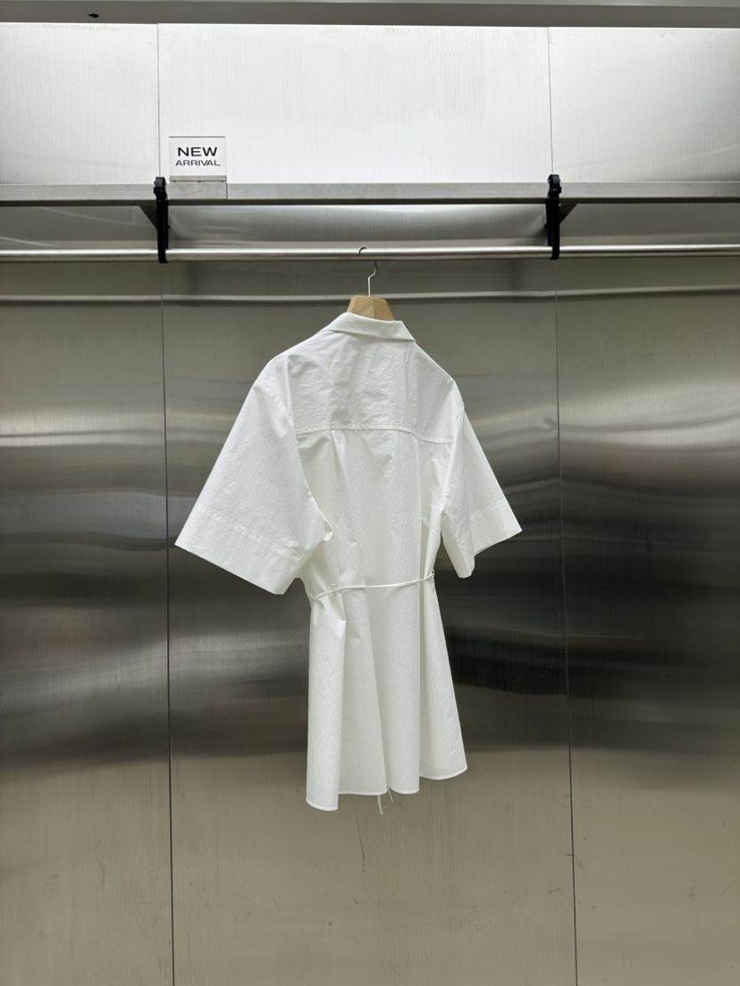 MYDRESS韓國直郵㊣女裝新品熱賣休閑時尚推薦襯衫蕾絲衫含腰繩MYDRESS襯衫/蕾絲衫