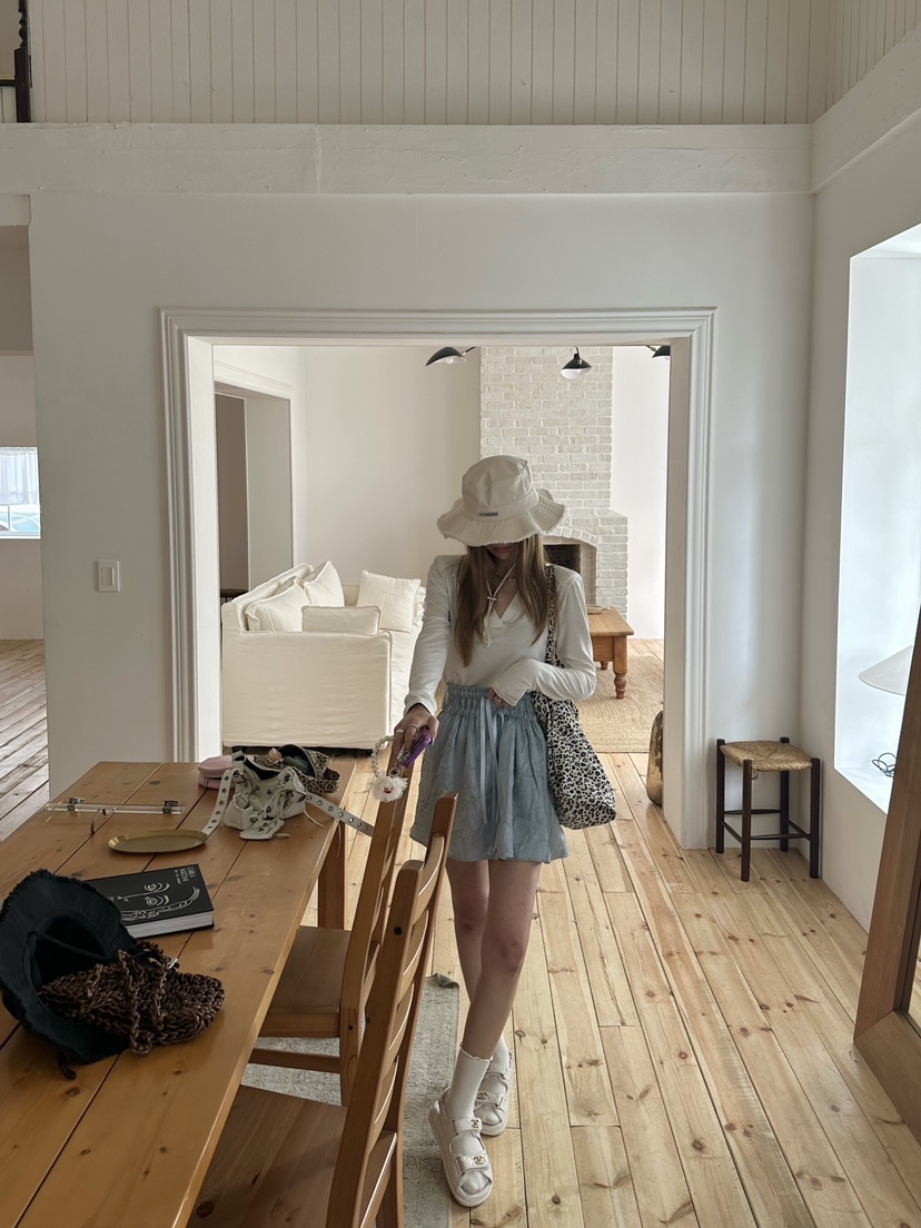 ZEROZERO直郵韓國代購㊣女裝新款時尚休閑推薦短裙褶皺羅紋ZEROZERO短裙