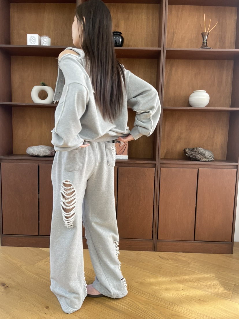 HARZI直郵韓國代購㊣女裝新品時尚25春夏熱賣人氣休閑休閑褲HARZI休閑褲