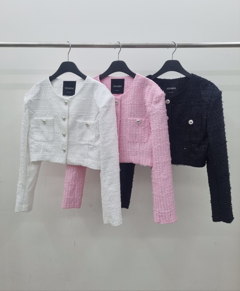 VERANDA韓國㊣直郵東大門代購女裝新品推薦休閑25春夏人氣夾克VERANDA夾克
