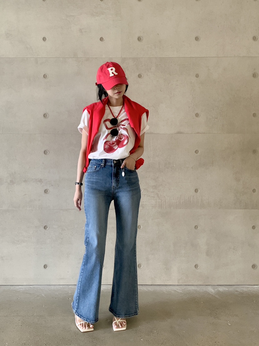 DAVICHI韓國㊣直郵東大門代購女裝新品25春夏推薦熱賣牛仔褲DAVICHI牛仔褲