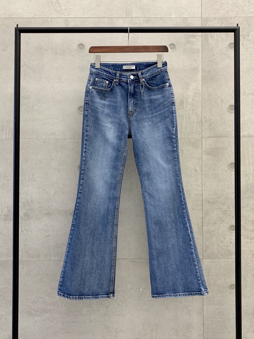 DAVICHI韓國㊣直郵東大門代購女裝新品25春夏推薦熱賣牛仔褲DAVICHI牛仔褲