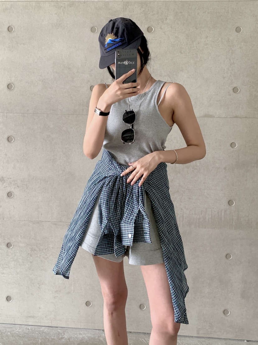DAVICHI韓國直郵㊣東大門實拍女裝新款熱賣休閑時尚吊帶背心DAVICHI吊帶/背心