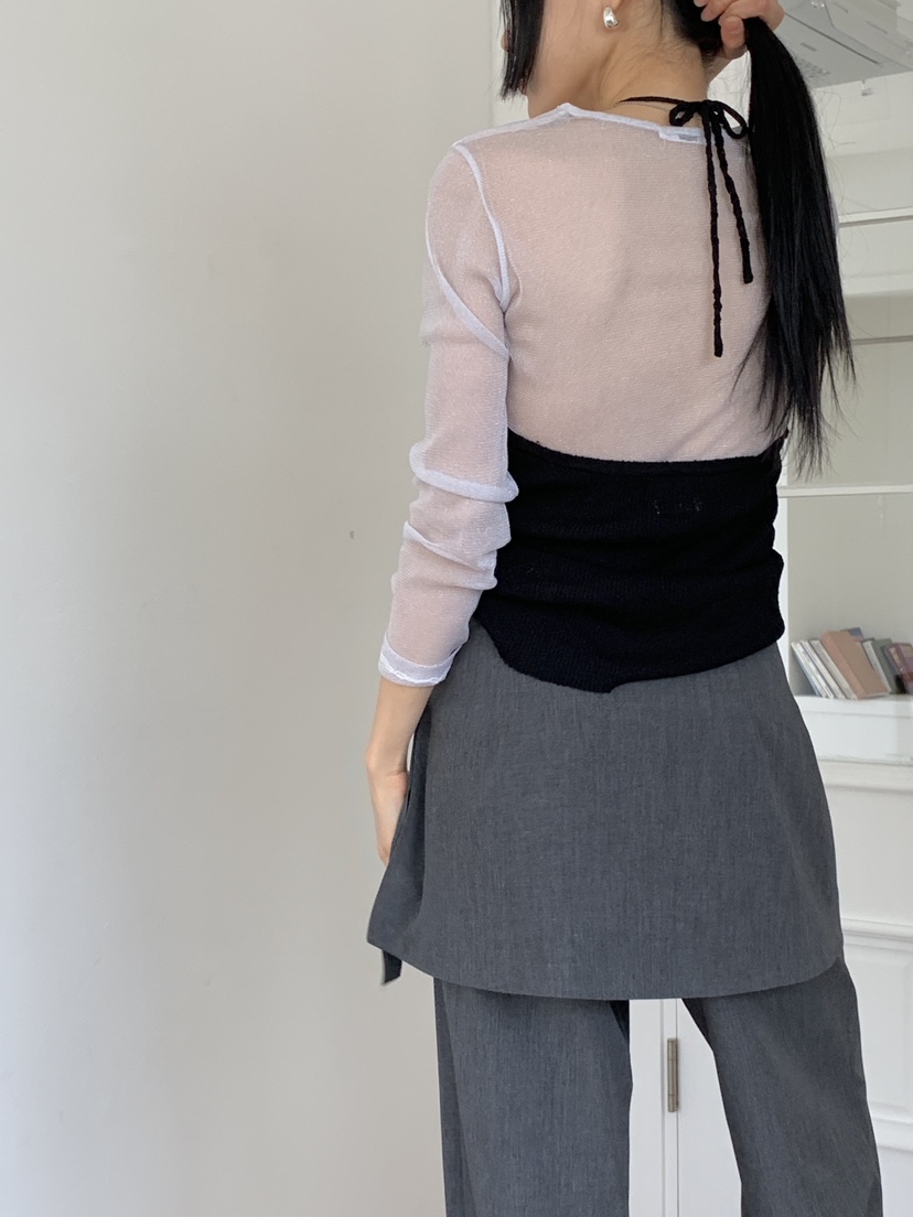 LA_TERRE韓國直郵女裝新款推薦休閑熱賣時尚吊帶背心不含內搭LA_TERRE吊帶/背心