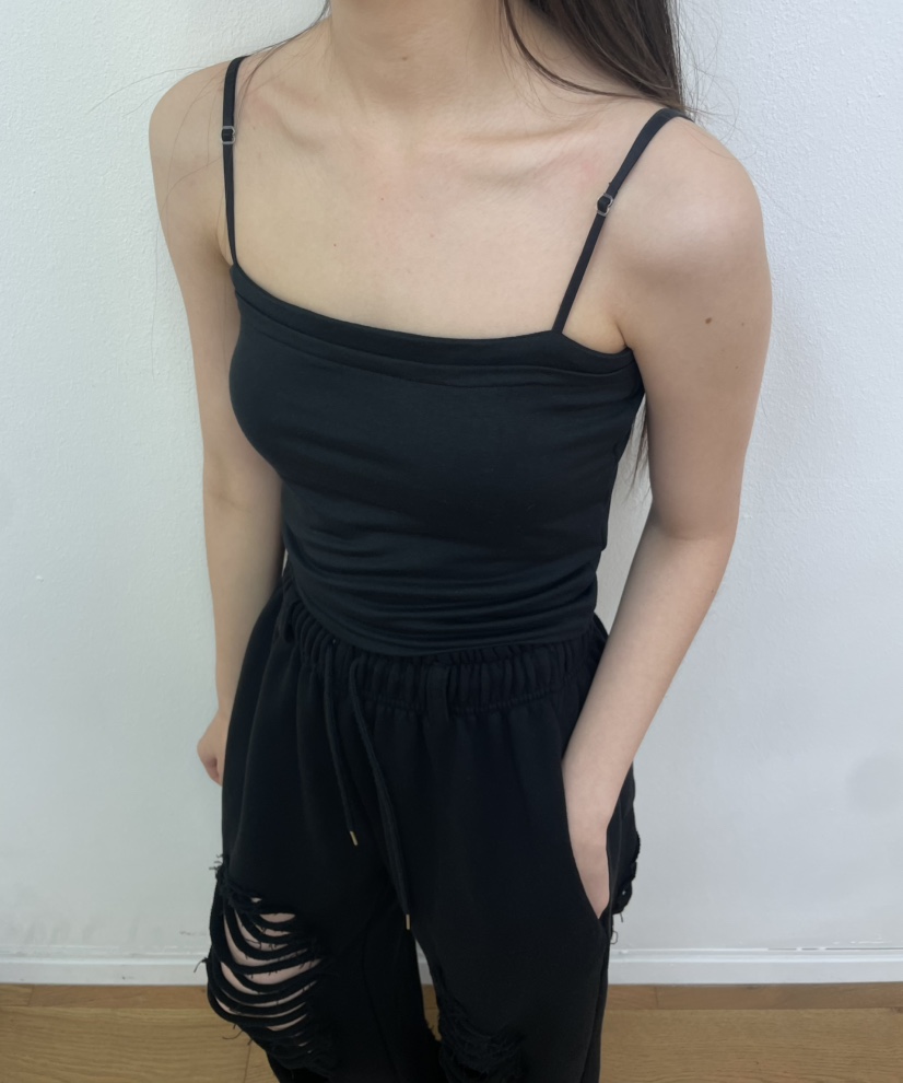 HARZI韓國直郵女士新款時尚推薦25春夏人氣真品熱賣吊帶背心HARZI吊帶/背心