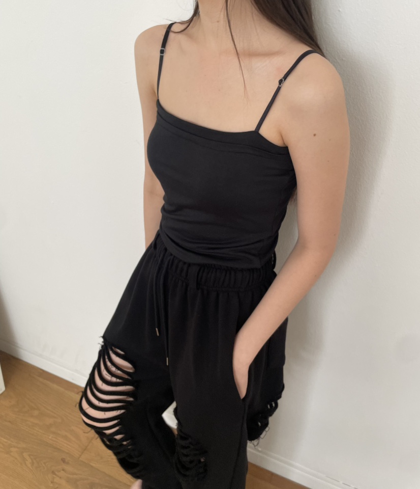 HARZI韓國直郵女士新款時尚推薦25春夏人氣真品熱賣吊帶背心HARZI吊帶/背心