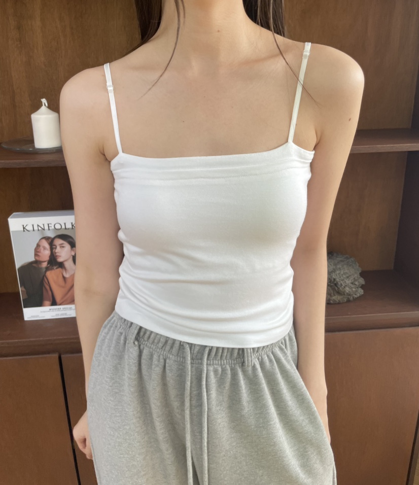 HARZI韓國直郵女士新款時尚推薦25春夏人氣真品熱賣吊帶背心HARZI吊帶/背心