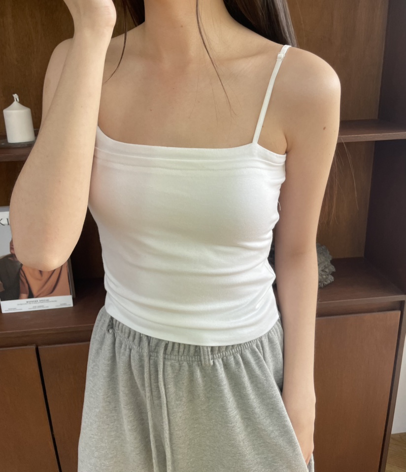 HARZI韓國直郵女士新款時尚推薦25春夏人氣真品熱賣吊帶背心HARZI吊帶/背心