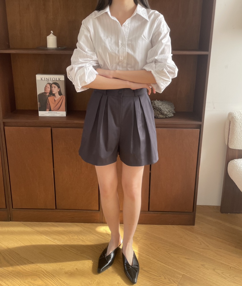 HARZI東大門實拍女裝新款真品25春夏推薦熱賣人氣休閑職業短褲HARZI短褲