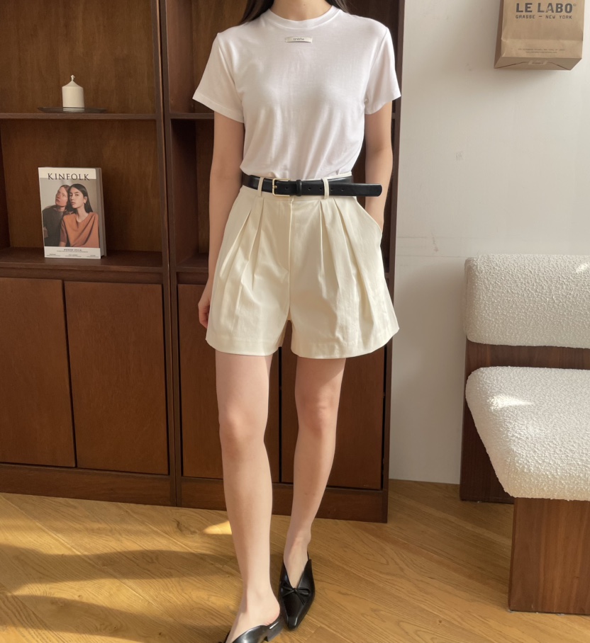 HARZI東大門實拍女裝新款真品25春夏推薦熱賣人氣休閑職業短褲HARZI短褲
