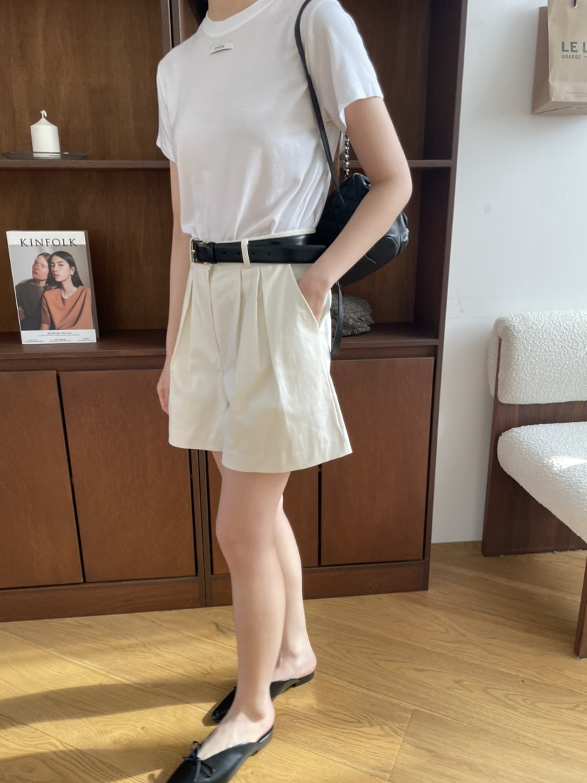 HARZI東大門實拍女裝新款真品25春夏推薦熱賣人氣休閑職業短褲HARZI短褲