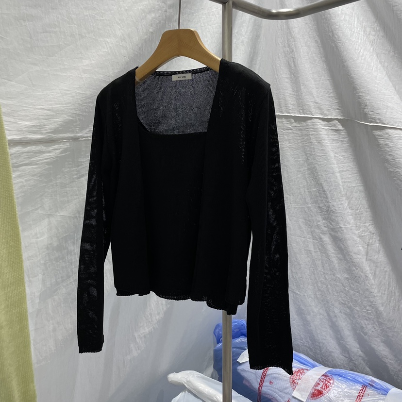 ALLVIBE東大門實拍女裝新款時尚真品25春夏休閑熱賣人氣套裝ALLVIBE套裝圖色4