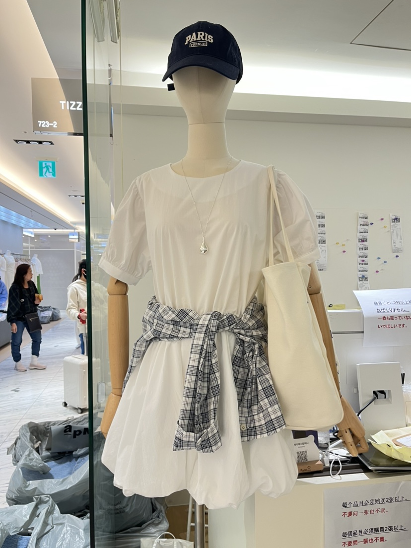 TIZZI韓國代購女士新品真品時尚休閑熱賣推薦人氣職業連衣裙TIZZI連衣裙圖色2