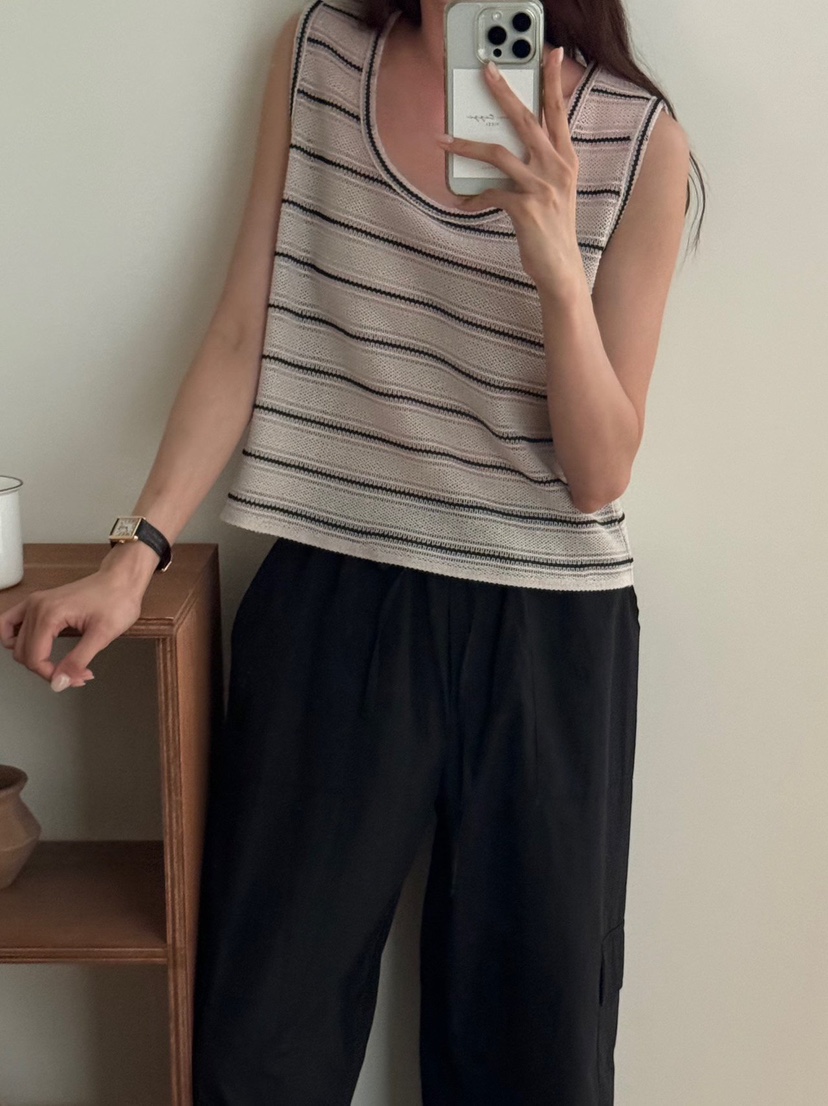 TIZZI東大門實拍女裝新品人氣時尚真品休閑職業熱賣吊帶背心TIZZI吊帶/背心