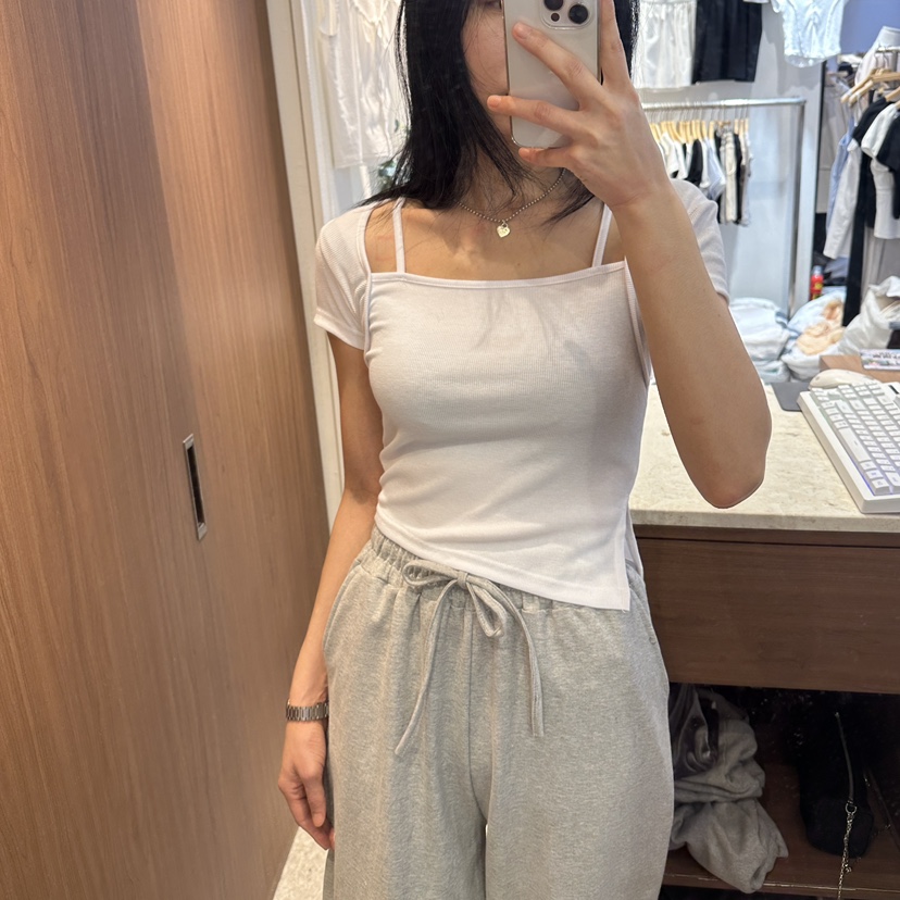 ON THE MODE東大門代購女裝新品職業真品25春夏時尚熱賣T恤ON THE MODET恤