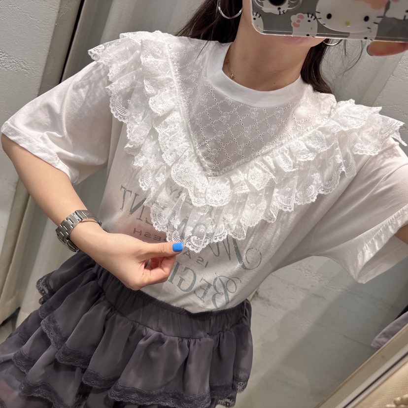 LOVABLE東大門實拍女裝新品時尚休閑真品熱賣人氣推薦職業T恤LOVABLET恤
