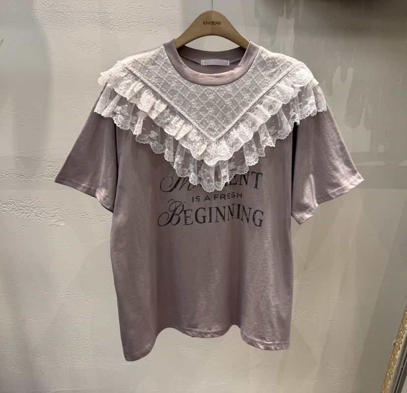 LOVABLE東大門實拍女裝新品時尚休閑真品熱賣人氣推薦職業T恤LOVABLET恤