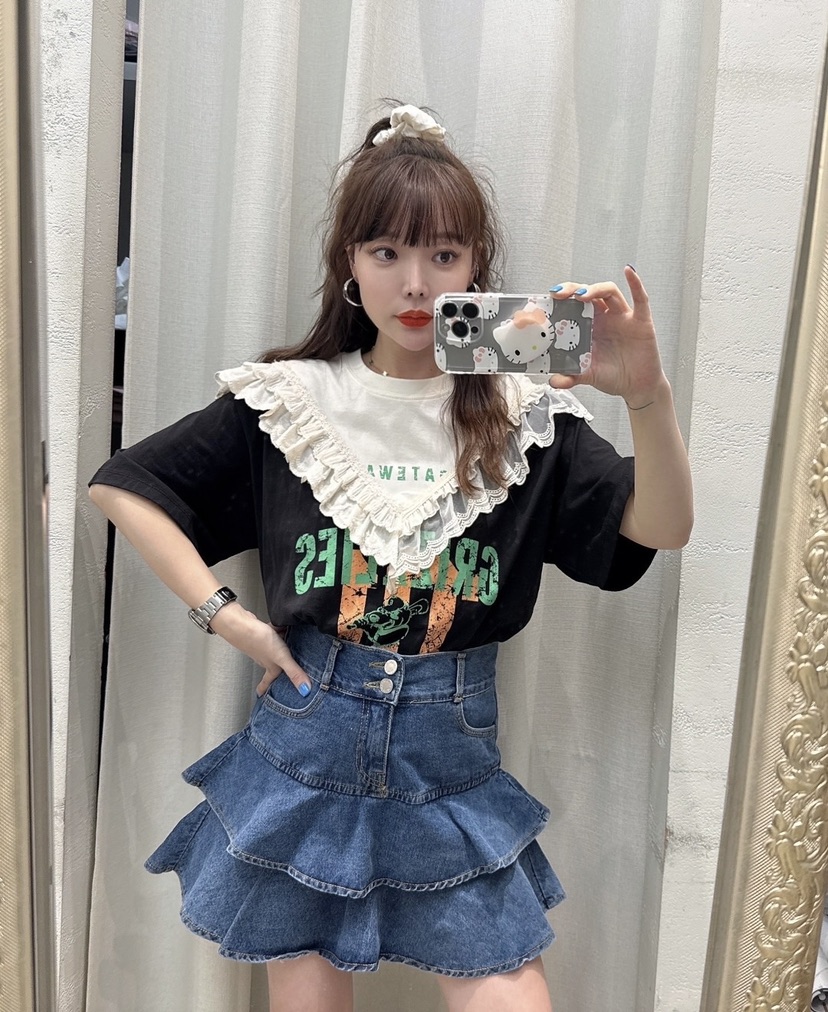 LOVABLE韓國㊣直郵東大門代購女裝新款休閑時尚人氣熱賣T恤LOVABLET恤