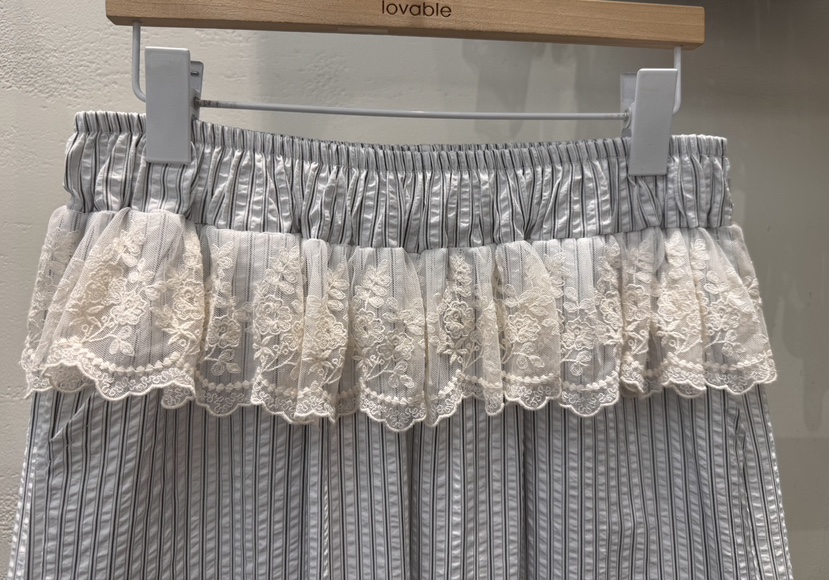 LOVABLE韓國㊣直郵東大門代購女裝新品熱賣推薦25春夏休閑褲LOVABLE休閑褲