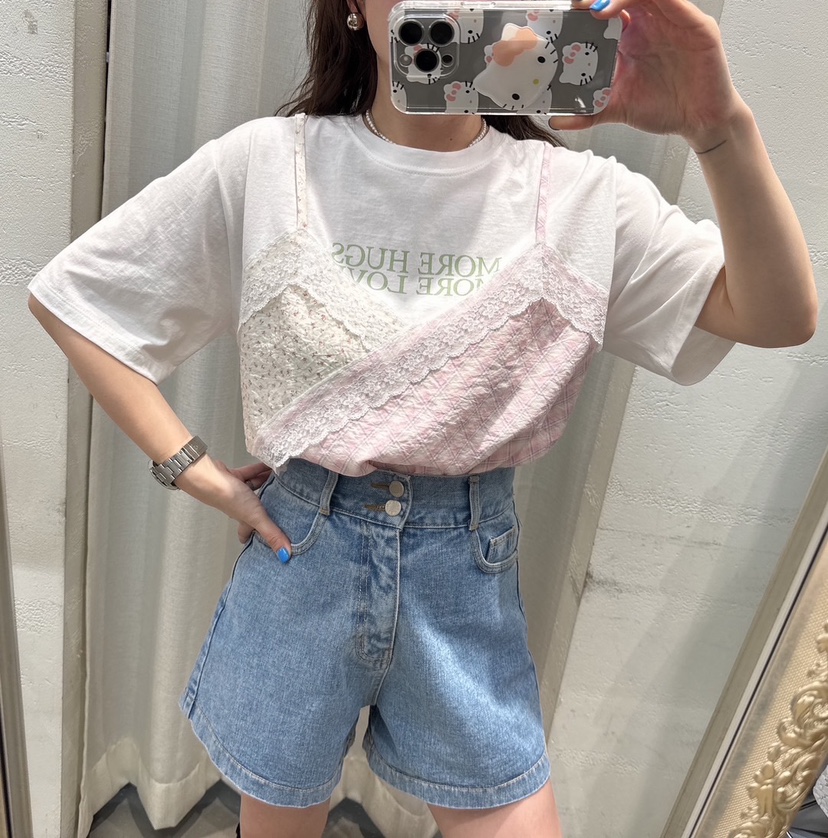LOVABLE直郵韓國代購㊣女裝新款時尚熱賣推薦25春夏人氣T恤LOVABLET恤