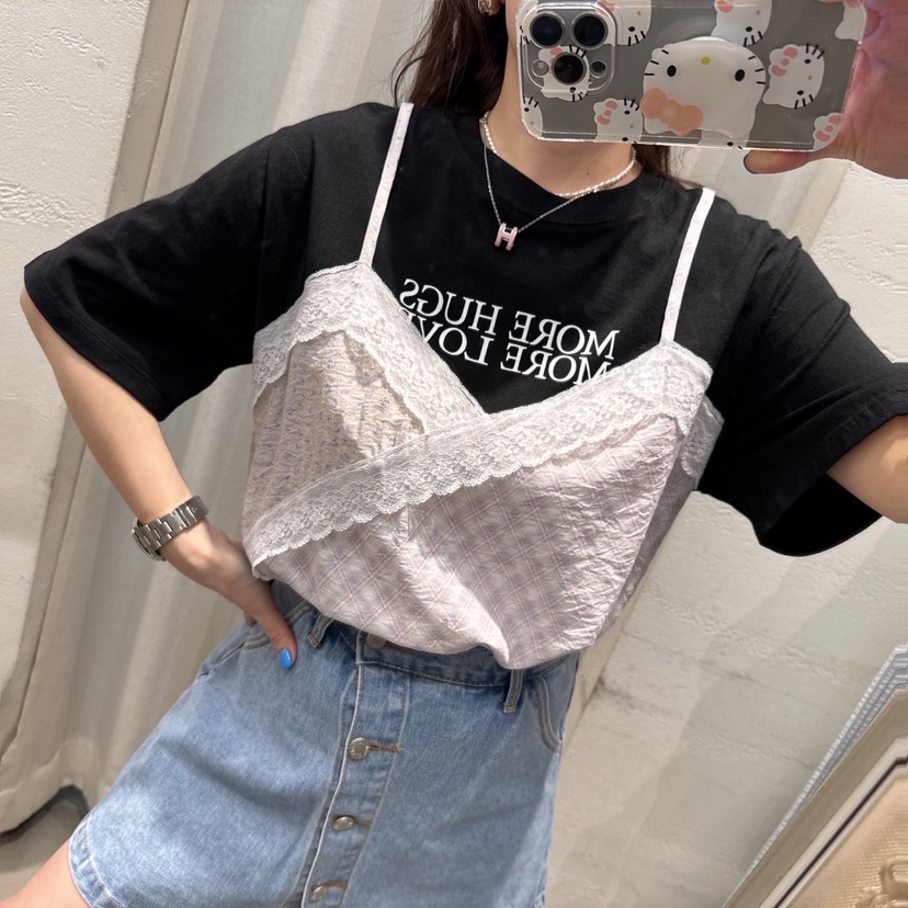 LOVABLE直郵韓國代購㊣女裝新款時尚熱賣推薦25春夏人氣T恤LOVABLET恤