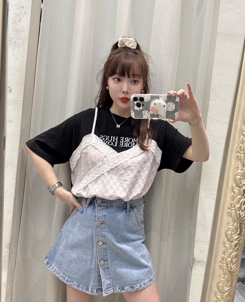 LOVABLE直郵韓國代購㊣女裝新款時尚熱賣推薦25春夏人氣T恤LOVABLET恤