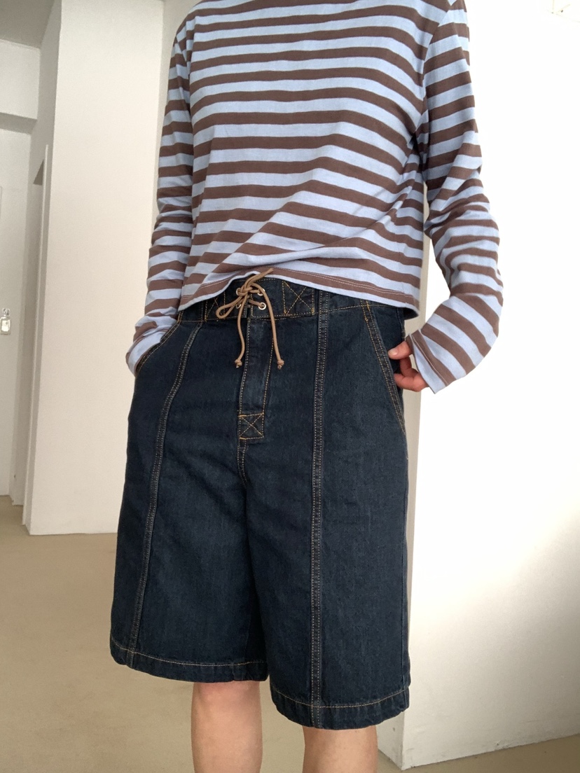ROMANTICIZE韓國直郵㊣東大門實拍女裝新款休閑25春夏短褲綁帶ROMANTICIZE短褲