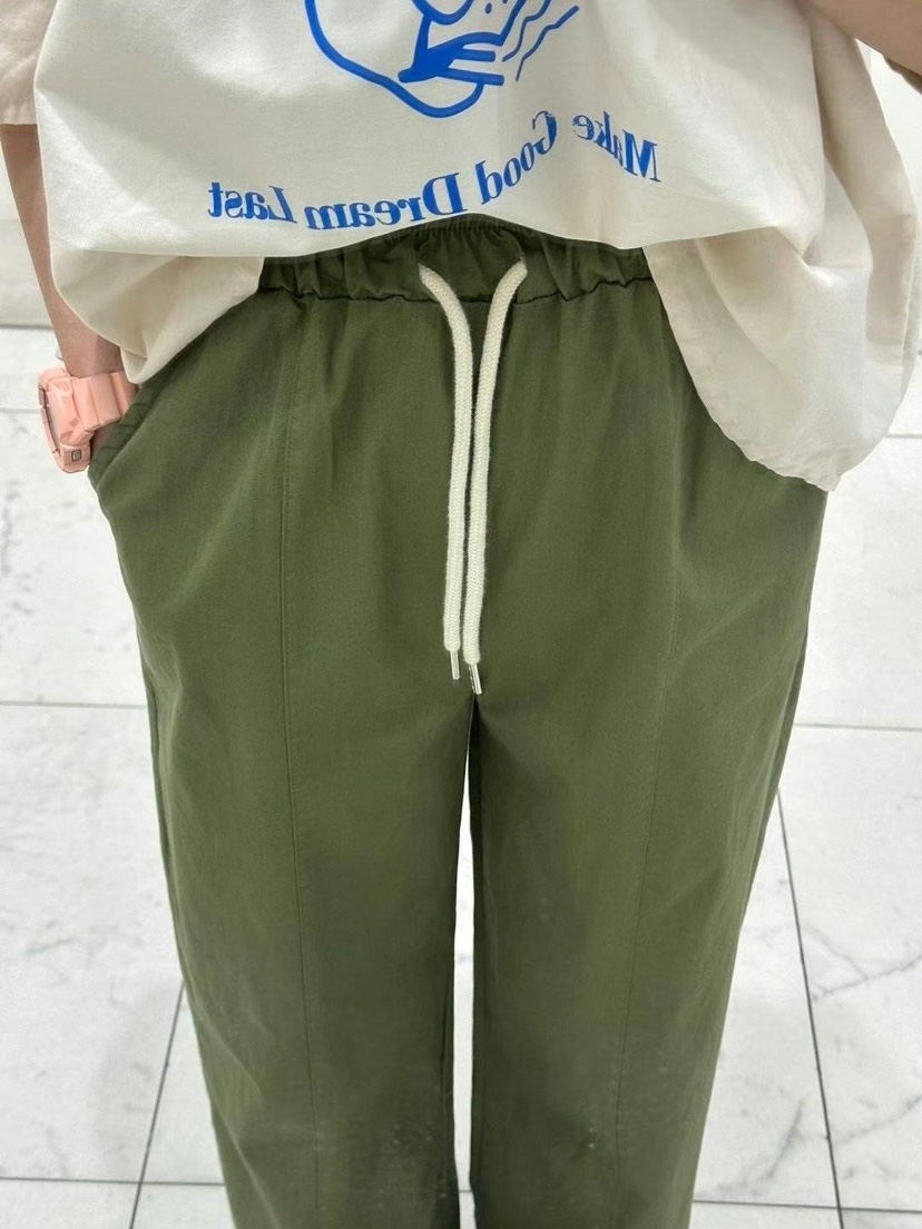 ZACCU韓國㊣直郵東大門代購女裝新品推薦25春夏休閑時尚休閑褲ZACCU休閑褲