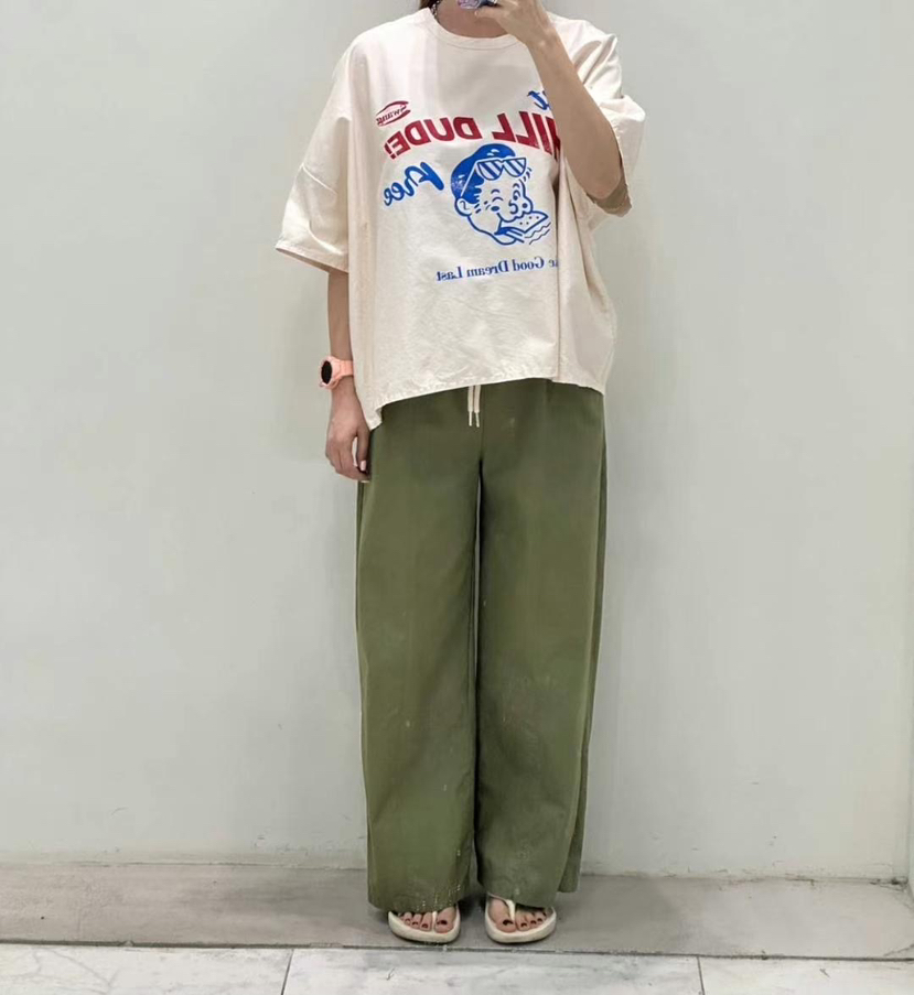 ZACCU韓國㊣直郵東大門代購女裝新品推薦25春夏休閑時尚休閑褲ZACCU休閑褲