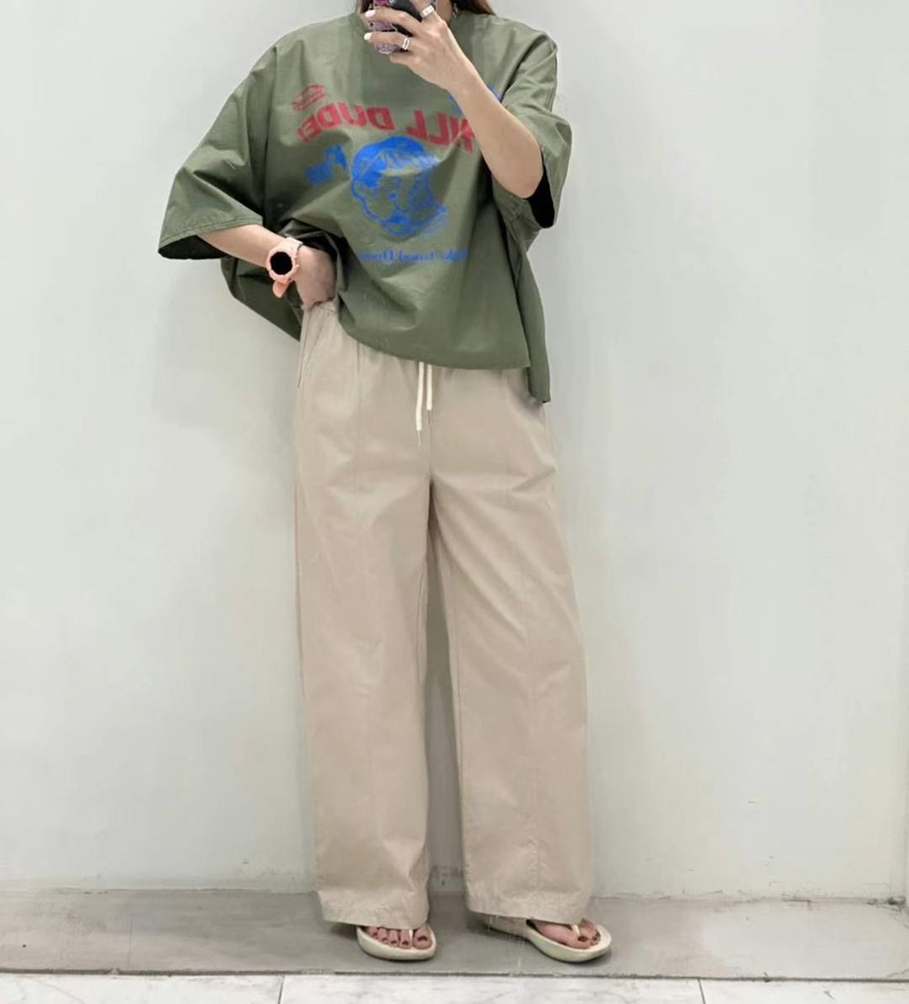 ZACCU韓國㊣直郵東大門代購女裝新品推薦25春夏休閑時尚休閑褲ZACCU休閑褲