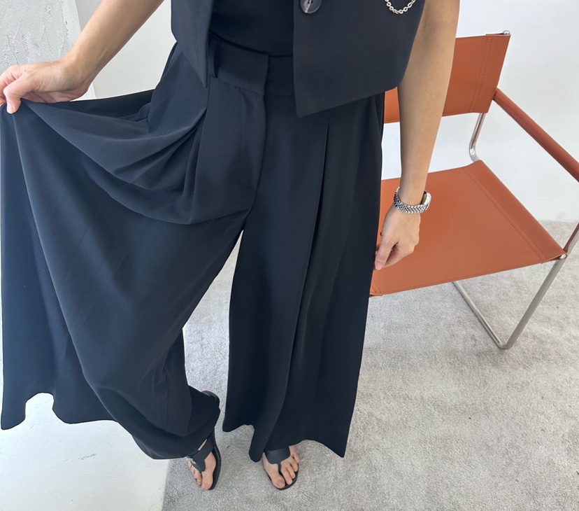 SOUIT直郵韓國代購㊣女裝新款25春夏人氣推薦熱賣正裝褲西褲SOUIT by mabel-L正裝褲/西褲