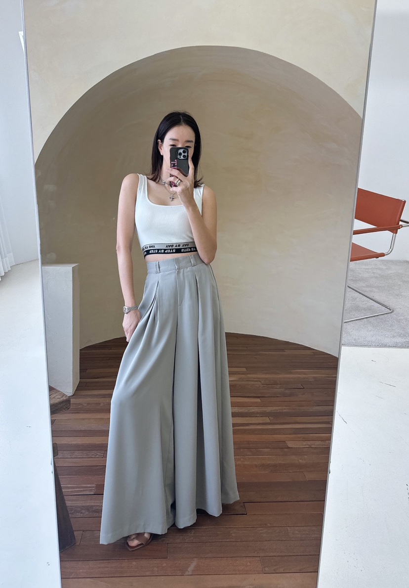 SOUIT直郵韓國代購㊣女裝新款25春夏人氣推薦熱賣正裝褲西褲SOUIT by mabel-L正裝褲/西褲
