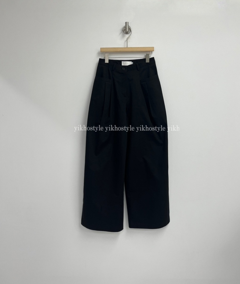 YIKHO STYLE直郵韓國代購㊣女裝新款熱賣人氣休閑25春夏休閑褲YIKHO STYLE休閑褲圖色3
