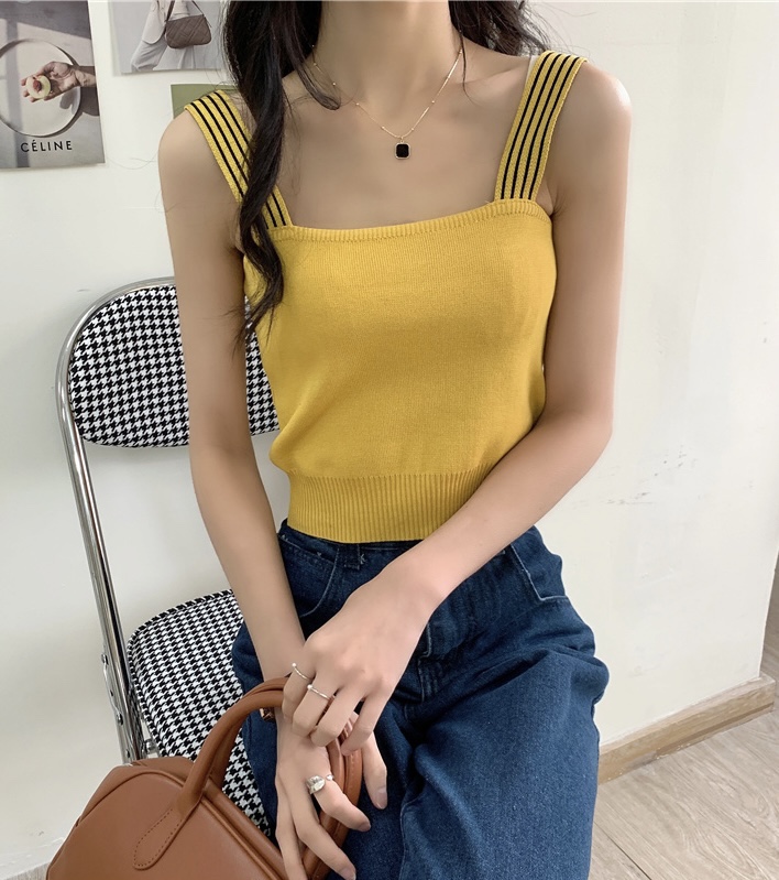 OLA韓國直郵㊣女裝新款時尚人氣25春夏推薦休閑熱賣吊帶背心mellor/OLA吊帶/背心