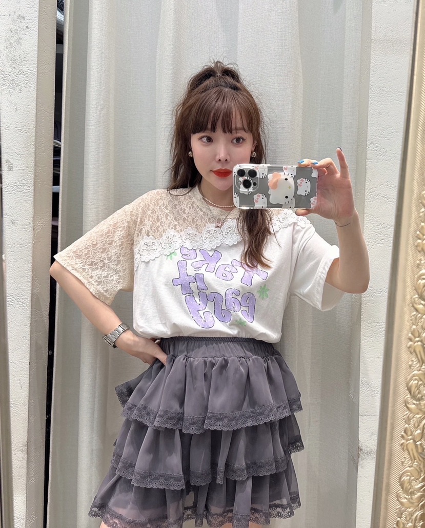 LOVABLE韓國直郵㊣女裝新款時尚推薦人氣休閑熱賣25春夏T恤LOVABLET恤