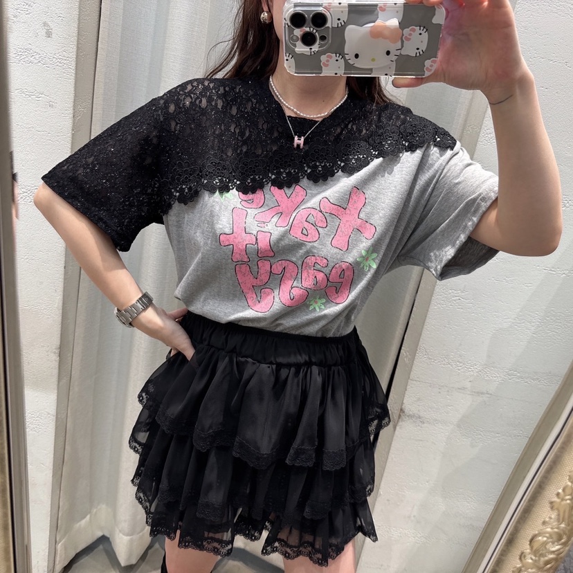 LOVABLE韓國直郵㊣女裝新款時尚推薦人氣休閑熱賣25春夏T恤LOVABLET恤