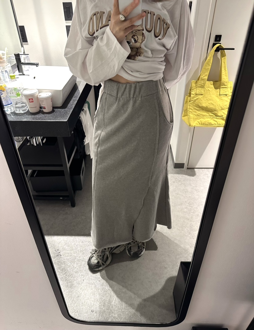 CRACKERS韓國直郵㊣東大門實拍女裝新款人氣時尚25春夏長裙超長CRACKERS長裙