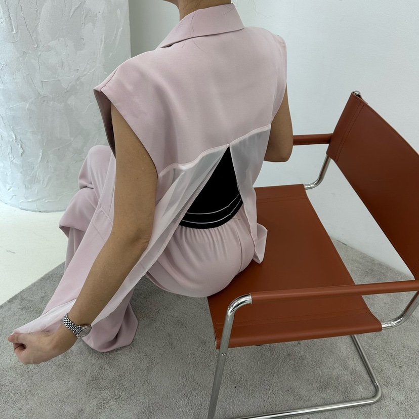 SOUIT直郵韓國代購㊣女裝新款推薦25春夏休閑熱賣馬甲含腰帶SOUIT by mabel-L馬甲