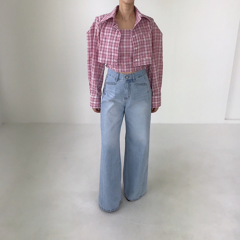 2TWO MOON直郵韓國代購㊣女裝新款熱賣推薦25春夏套裝套裝格紋2TWO MOON套裝