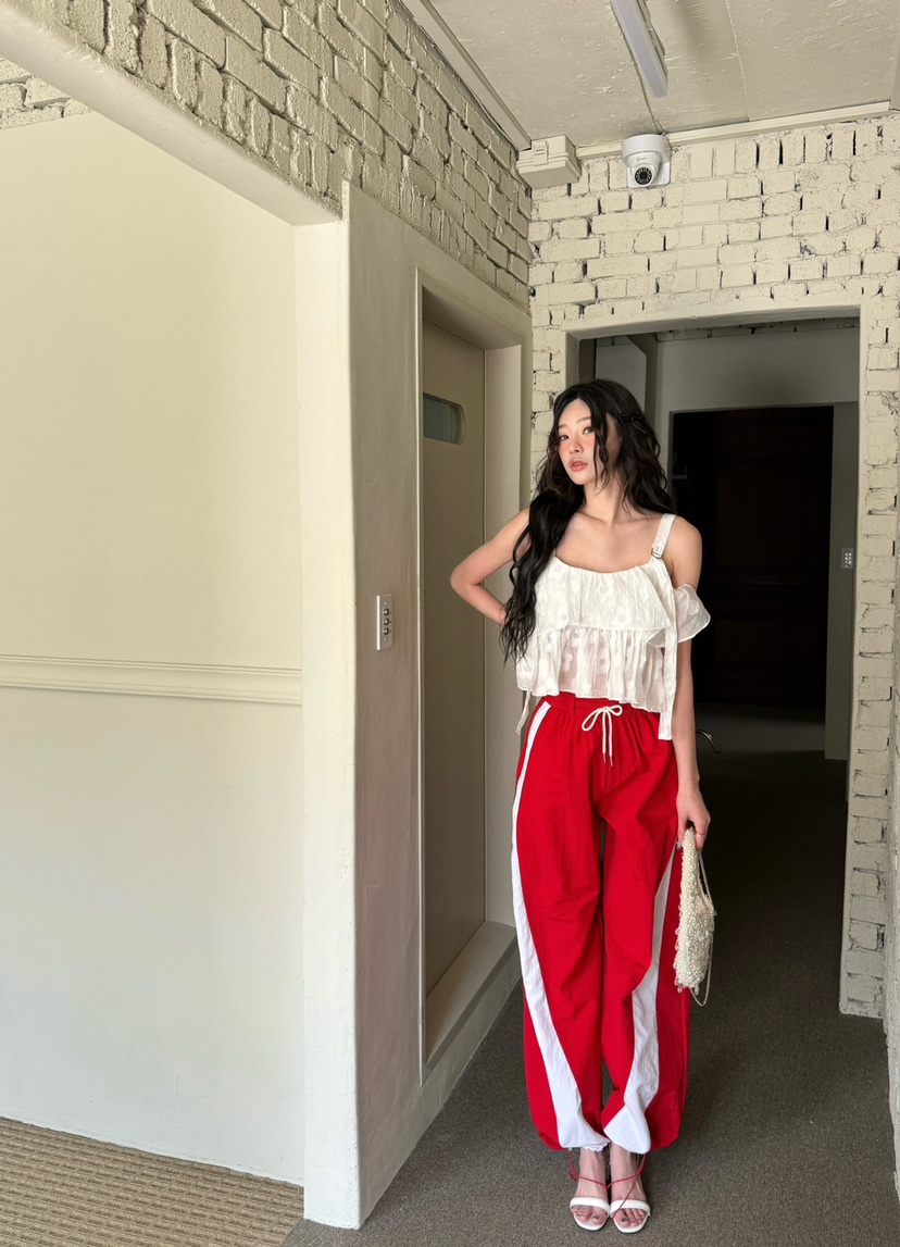 DENVER韓國㊣直郵東大門代購女裝新品休閑推薦25春夏吊帶背心DENVER吊帶/背心