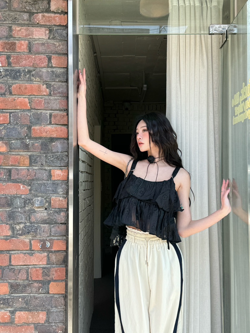 DENVER韓國㊣直郵東大門代購女裝新品休閑推薦25春夏吊帶背心DENVER吊帶/背心
