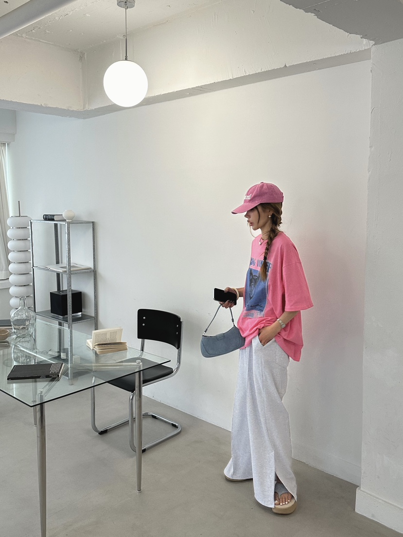 ZEROZERO直郵韓國代購㊣女裝新品熱賣25春夏時尚推薦休閑T恤ZEROZEROT恤