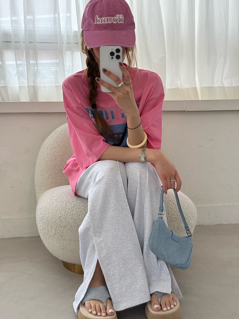 ZEROZERO直郵韓國代購㊣女裝新品熱賣25春夏時尚推薦休閑T恤ZEROZEROT恤