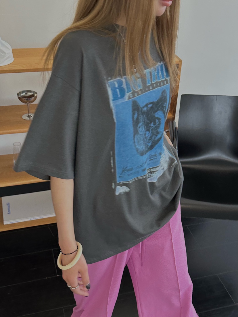 ZEROZERO直郵韓國代購㊣女裝新品熱賣25春夏時尚推薦休閑T恤ZEROZEROT恤