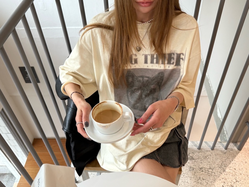 ZEROZERO直郵韓國代購㊣女裝新品熱賣25春夏時尚推薦休閑T恤ZEROZEROT恤