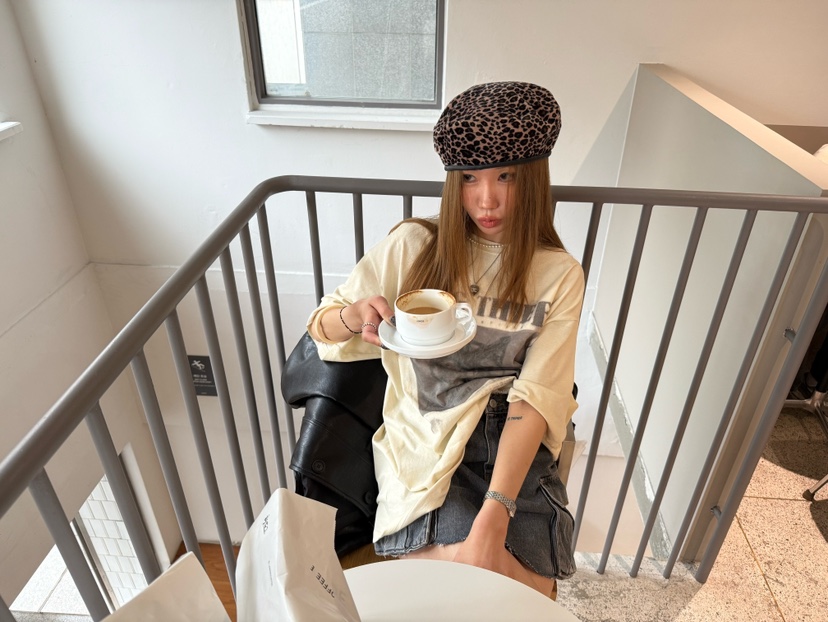 ZEROZERO直郵韓國代購㊣女裝新品熱賣25春夏時尚推薦休閑T恤ZEROZEROT恤